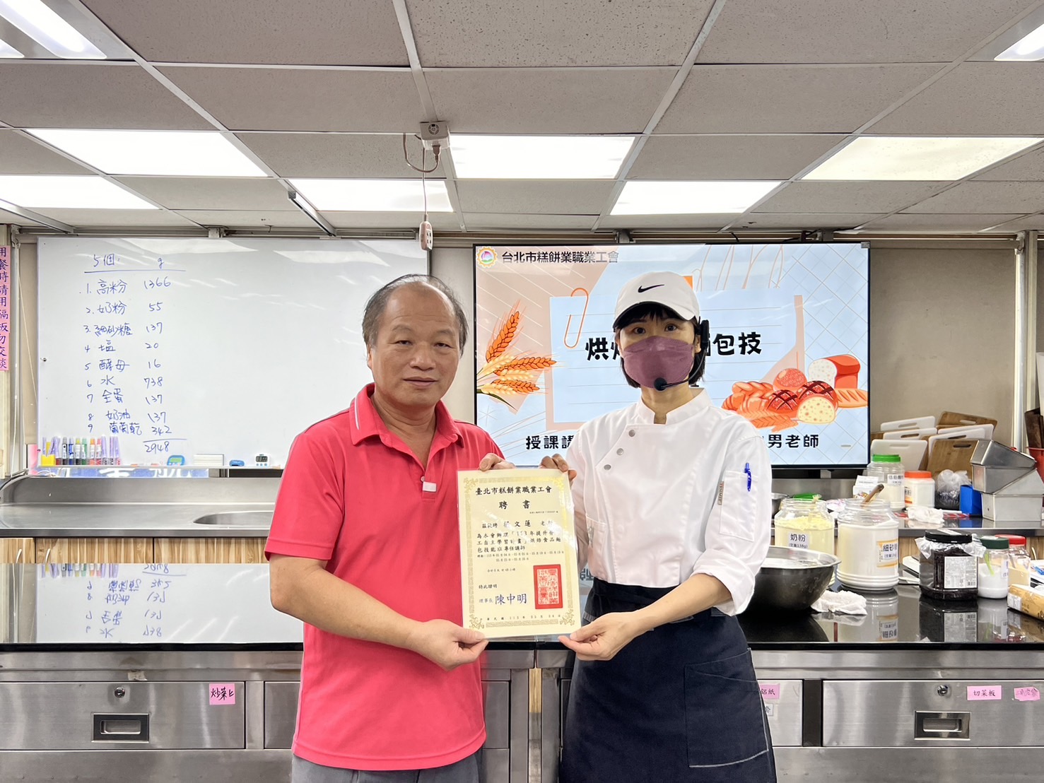 【烘焙食品麵包技能班】